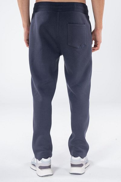 Friday Offset Pantaloni de jogging cu buzunar pentru bărbați, albastru închis, cu picior largi, elastic