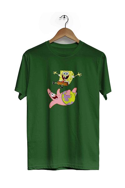 herotasarım Μπλουζάκι Bob Sponge με κοντό μανίκι - bll4776