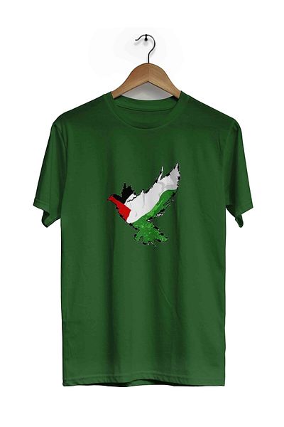 herotasarım Φιλιστινικό κοντομάνικο μπλουζάκι Freedom - BLL4599