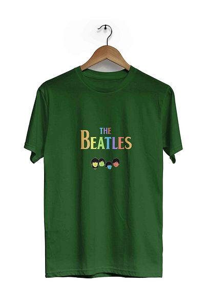 herotasarım Μπλουζάκι με κοντό μανίκι Beatles - Bll4657