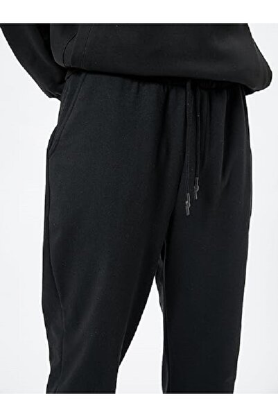 JustBS Ανδρικό μαύρο φούτερ σε μεγάλο μέγεθος - Άνετη εφαρμογή, λαστιχένιο πό...