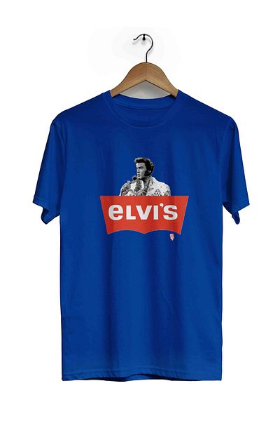 herotasarım Μπλουζάκι Elvis με κοντό μανίκι - bll4405 Μοντέλο
