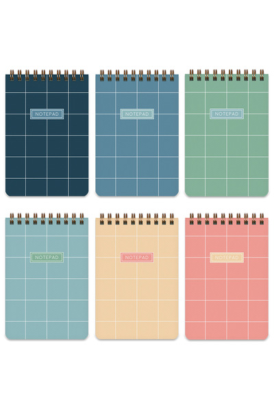 Matt Notebook 6'lı Cep Defteri Bloknot Seti