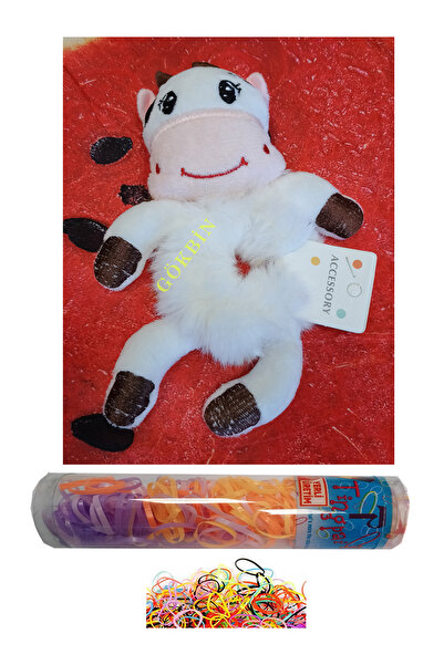 Gökbin Cataramă elastică de pluș pentru fete Animale drăguțe Cataramă de tend...