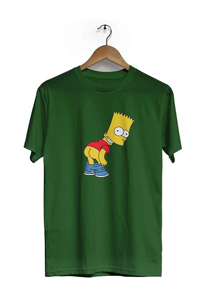 herotasarım Μπλουζάκι Simpson με κοντό μανίκι - Bll4868