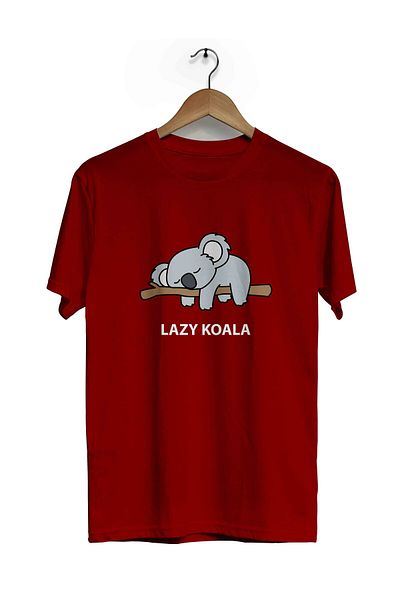 herotasarım Koala Lazy Short Sleeve T-Shirt - bll4458