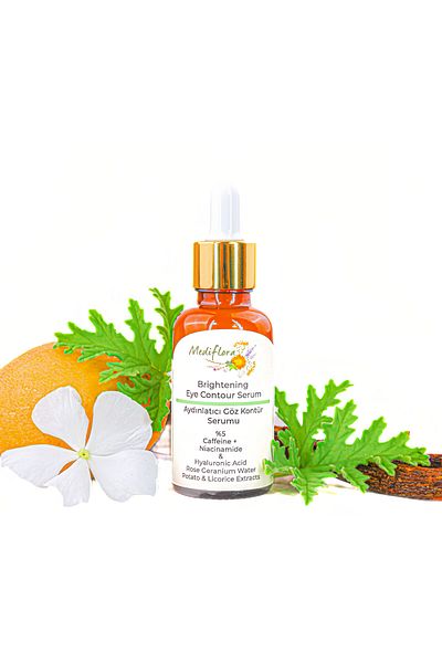 Mediflora Brightening Eye Contour Serum Caffeine 5% Niacinamide 5%