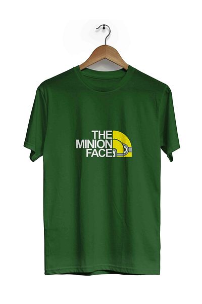 herotasarım Μπλουζάκι Minion Face με κοντομάνικο - bll4745