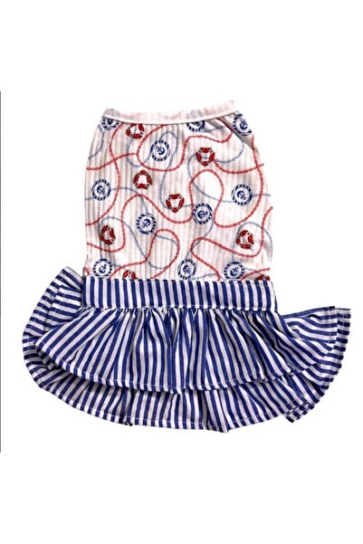 GedyCo Navy Blue Small Breed Dog Dress