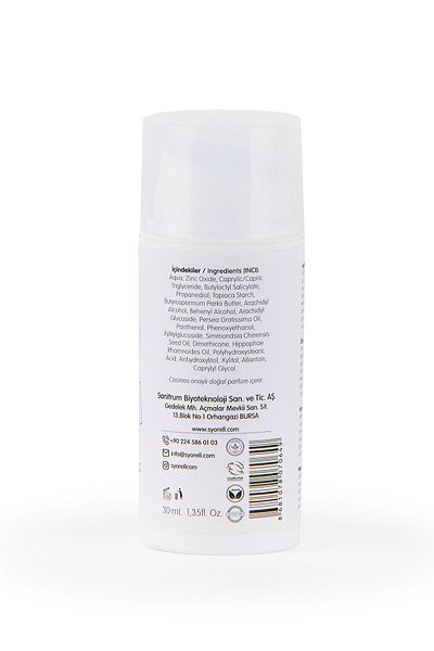 SYORELL Sunique Cream 30 Spf - Face and Neck Moisturizing Sunscreen