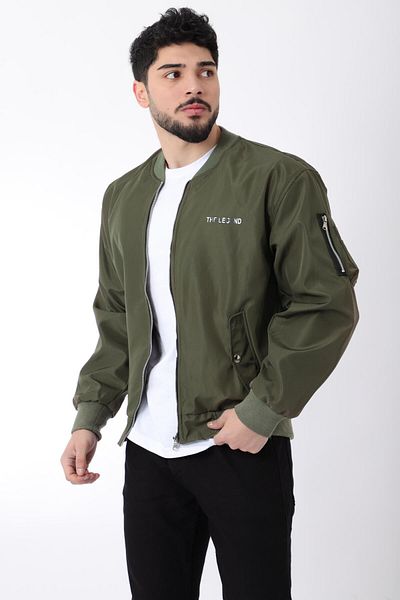 Stilkombin Sleeve Detail College Collar Raincoat/Seasonal BL 1611-60280