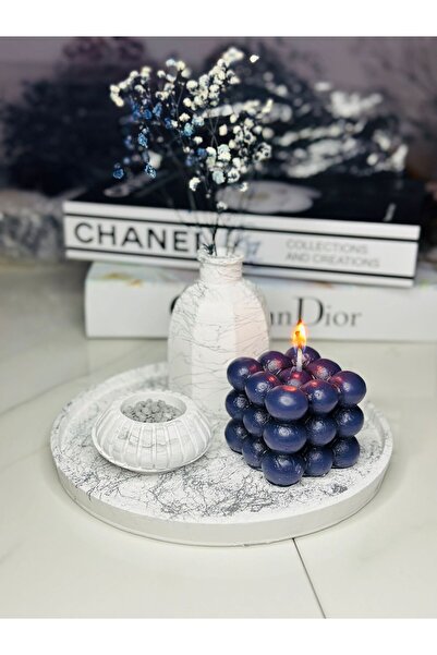 Home Ev dekorasyon bubble mum ve vazo set