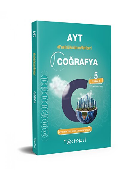 Test Okul Yayınları Fasikül Anlatım Rehberi TYT Coğrafya (7 fasikül)