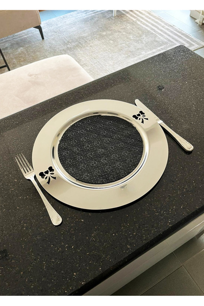 PİGET 1 Adet Paslanmaz Çelik Yuvarlak Supla Fiyonk Gümüş 1mm Kalınlık 34cm, Ağır Sağlam ve Bükülmez