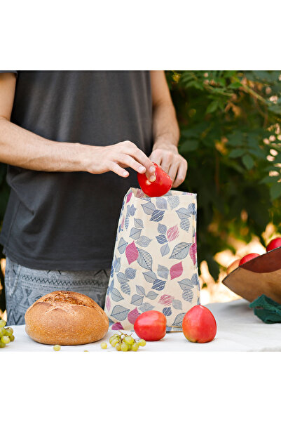 MUMO Medium Size Waxed Pouch (1 PC) - Reusable Waxed Food Storage Pouch