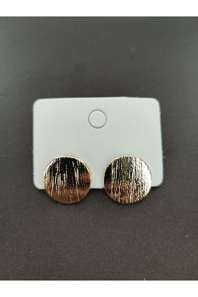 Candy Patterned Round Earrings