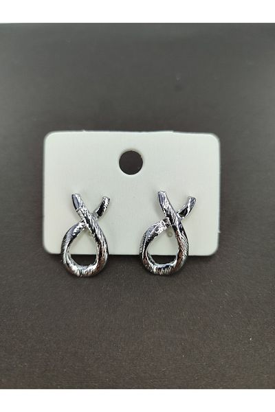 Candy Patterned Ribbon Earrings