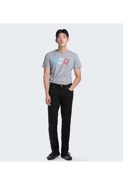 Levi's LE 511 SLIM FIT Erkek Siyah Jeans