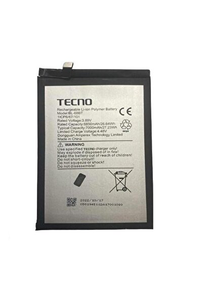 TeknoPrime Tecno Pova Neo 2 ile Uyumlu İthal Pil  BL-66BT