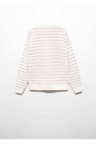 MANGO Kids Çizgili Koton Kazak