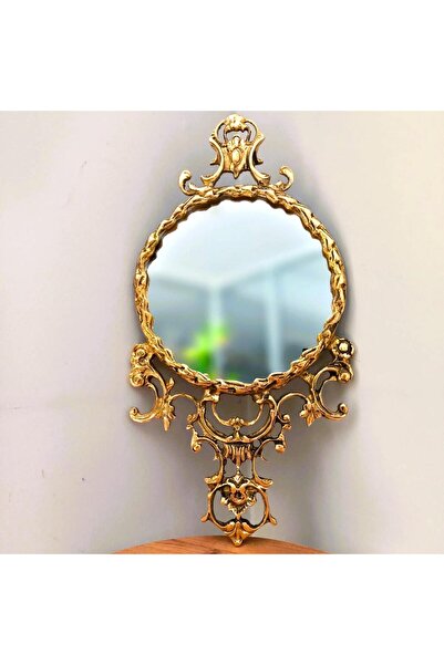 Sonay Bakırcılık Bronz Pirinç Dökme Çerçeveli Duvar  Ayna