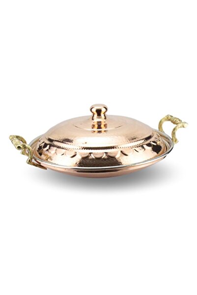 Sonay Bakırcılık Bakır Sac Kavurma Tavası 34 cm