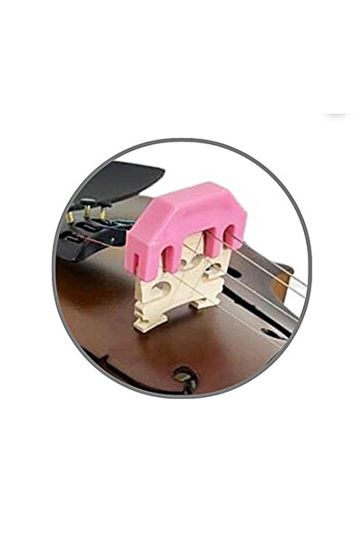 Keman Susturucu Pembe