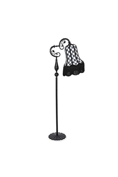 ROSA BIANCA CASA Sokak Lambası SİYAH Ayak DAMA Şapka 170cm.