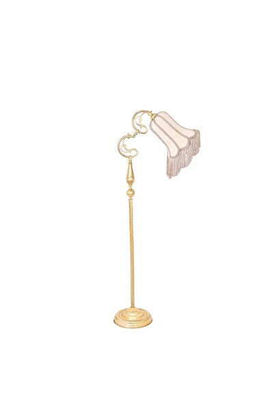 ROSA BIANCA CASA Sokak Lambası ALTIN Ayak VİZON Şapka 170cm.