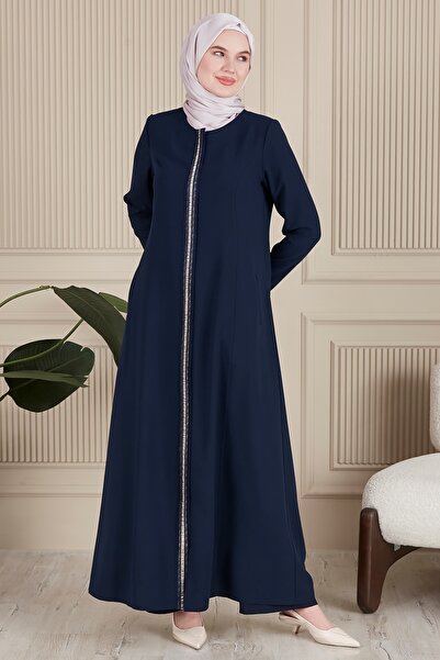 JALİA PAT AND SLEEVE LACE DETAIL WITH CUP WITH POCKET FERACE-6002