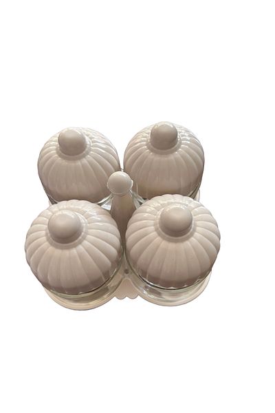 AZRA BAHARATLIKK Quadruple glass spice set