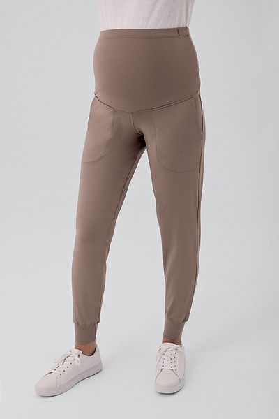 Artış Women's High Waist Pocketed Maternity Jogger Sweatpants E02