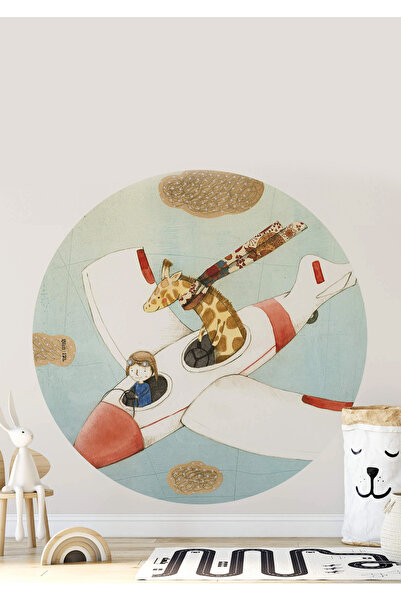 WALLHUMAN Boho - Autocolant de perete în cerc în stil boem