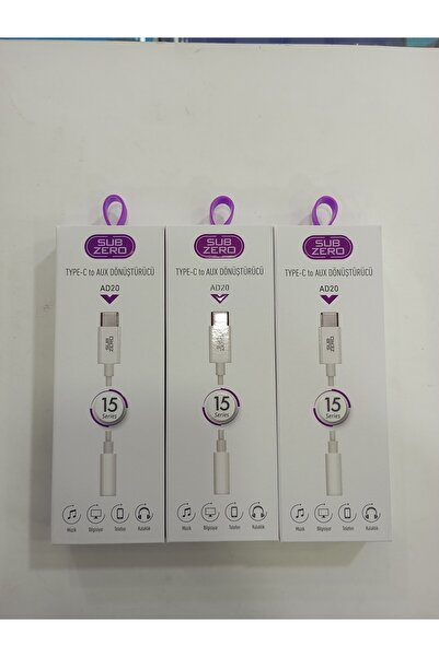 Subzero ROSE TEKNOLOJİ TYPE-C AUX DÖNÜŞTÜRÜCÜ