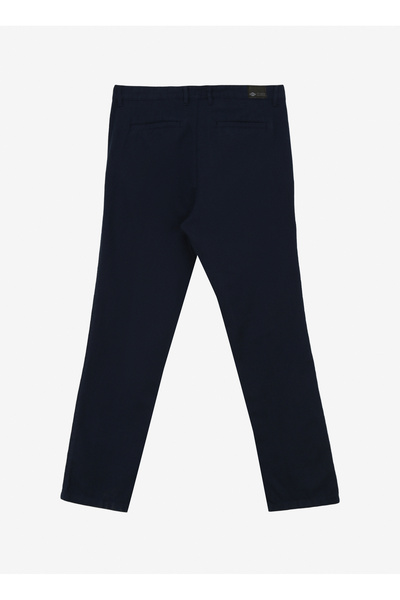 Lee Cooper Regular Waist Regular Fit Navy Blue Men's Chino Pants 242 LCM221005 ZARSE DARK BLUE