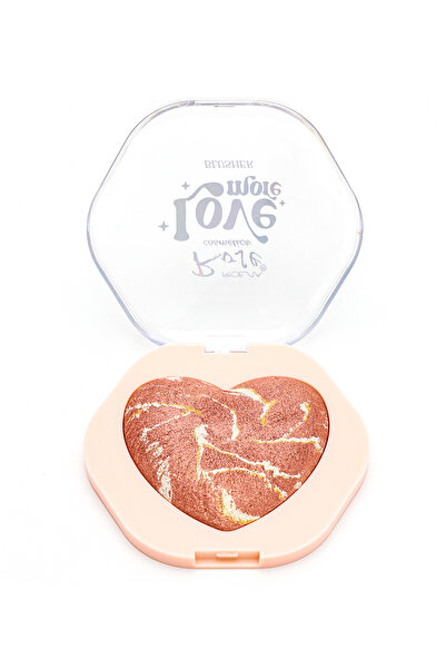 Roesıa Rose Cosmetics Rose Love More Kalp Terrakota Allık