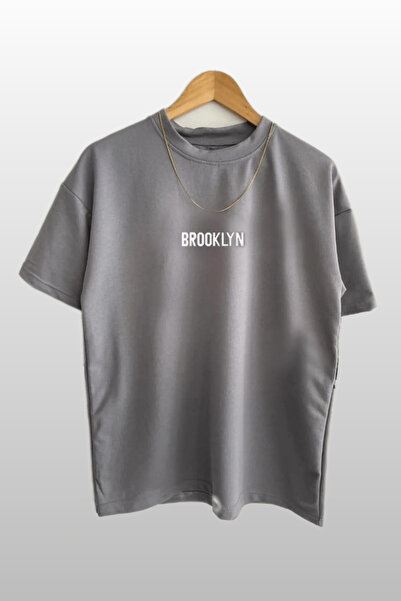 MODAGEN Unisex Brooklyn Printed 3 Pack Black-White-Grey T-Shirt