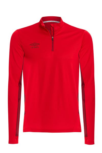 UMBRO Ανδρικό μπλουζάκι προπόνησης με μισό φερμουάρ κανονική εφαρμογή TC-0120 Umbro Deer Training Sweat
