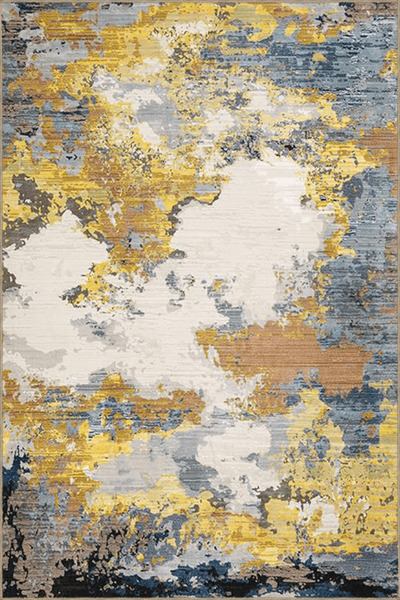 Rugs Modern Halı Çok Renkli Soyut Abstract Desenli Kreatif Modern Dekoratif H...