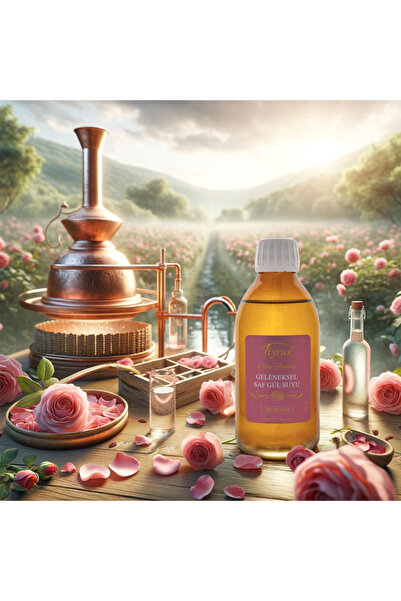 Tiyrus Geleneksel Gül Suyu Hidrosol 250 ml.