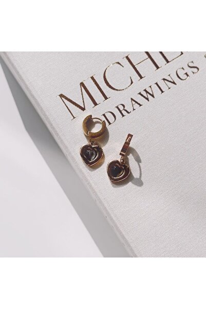 Boise Atelier Luczi Steel Earring | Çelik Küpe