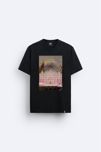 Darkia The Grand Budapest Hotel Design Printed Unisex T-shirt T-shirt