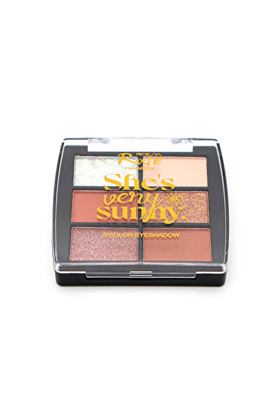 Roesıa Rose Cosmetics Rose She's Very Sunny 6'lı Göz Farı