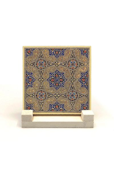 Sadrazam Moscheea Vineri Chineză Iran Imprimat Piatră Naturală Desktop 10x10 Kd-61