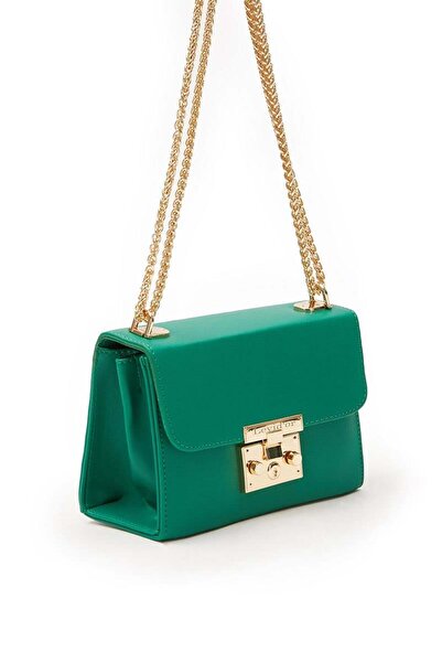 Levidor Zincir Askılı Klips Kapamalı Omuz Çantası