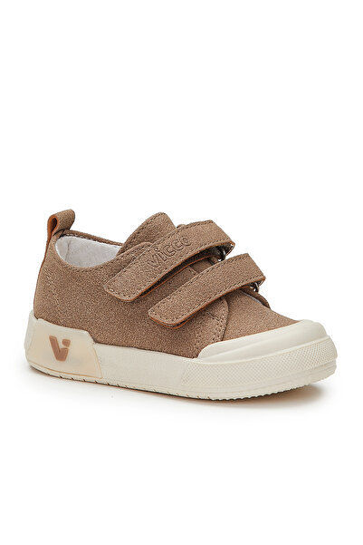 Vicco Beige Color Kids Mago Booties Lighted Shoes