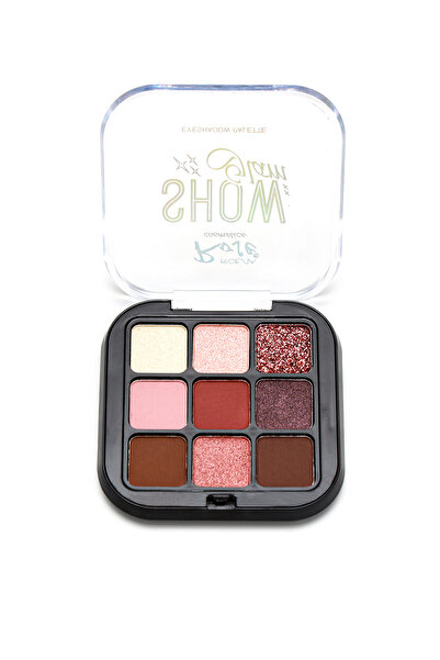 Roesıa Rose Cosmetics Rose Glam Show 9'lu Göz Farı