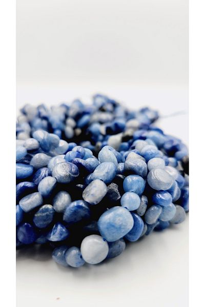Yüksel Boncuk Amorphous Sodalite Stone (Ποιότητα A+) Σειρά φυσικών πολύτιμων λίθων