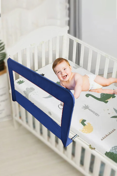 proger حاجز الأطفال ECM - حاجز سرير الطفل - أزرق
