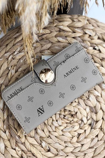 Cıtyzen Дамски портфейл с щампа Armine C04